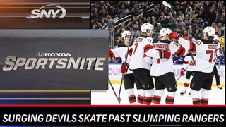 Surging Devils skate past slumping Rangers at MSG | SportsNite