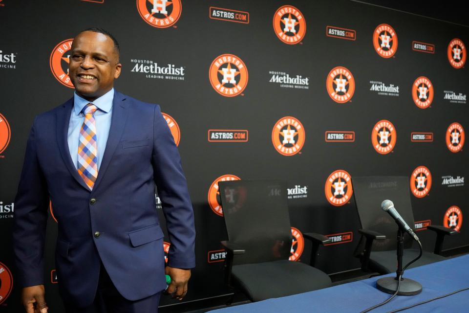 Astros general manager Dana Brown spent the past four years as vice president of scouting for the Atlanta Braves.