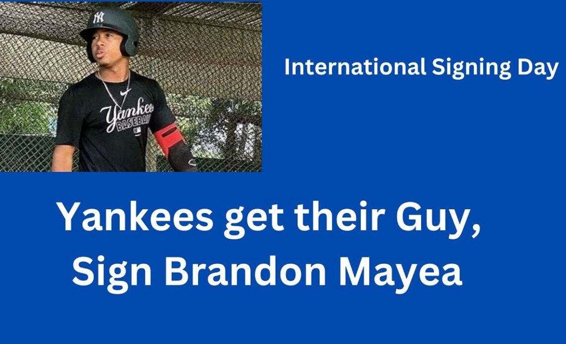 BREAKING: Yankees Sign Brandon Mayea || Cubs sign Trey Mancini