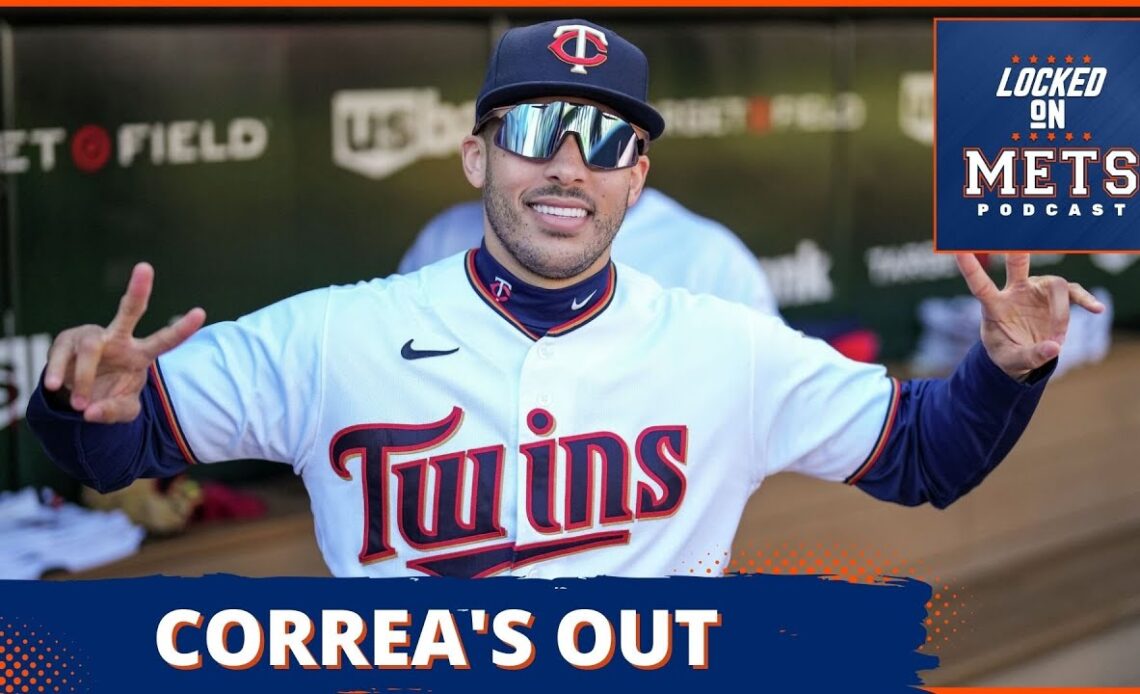 Carlos Correa Won't Be a Met, Signs Six-Year Deal with the Twins