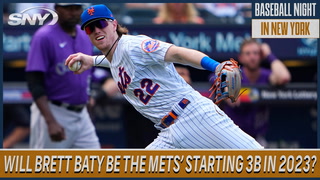Examining Mets' 3B position: Chances Brett Baty wins the starting job | Baseball Night in NY