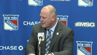 Gerard Gallant disappointed in Rangers 3-1 home loss to Bruins: 'I thought we had some good looks' | Rangers Post Game