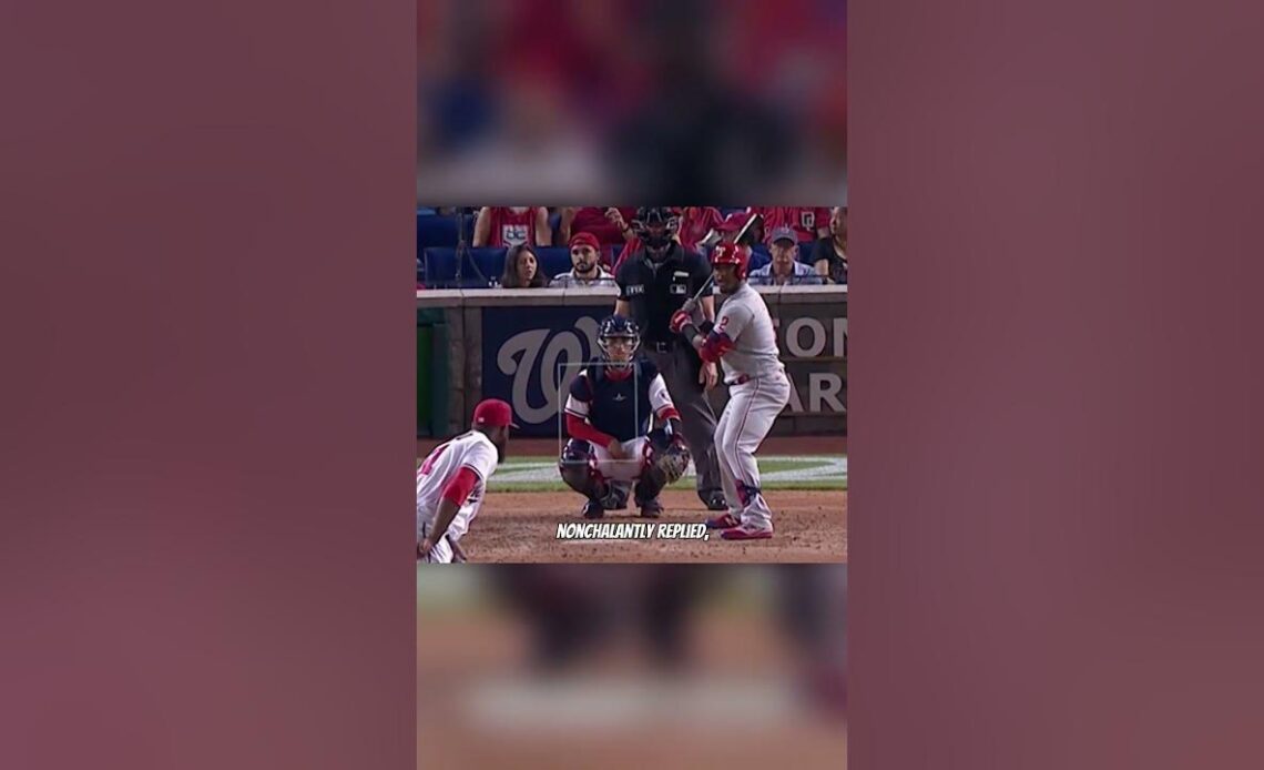 MLB Player Answers Fan Question While Still At The Plate