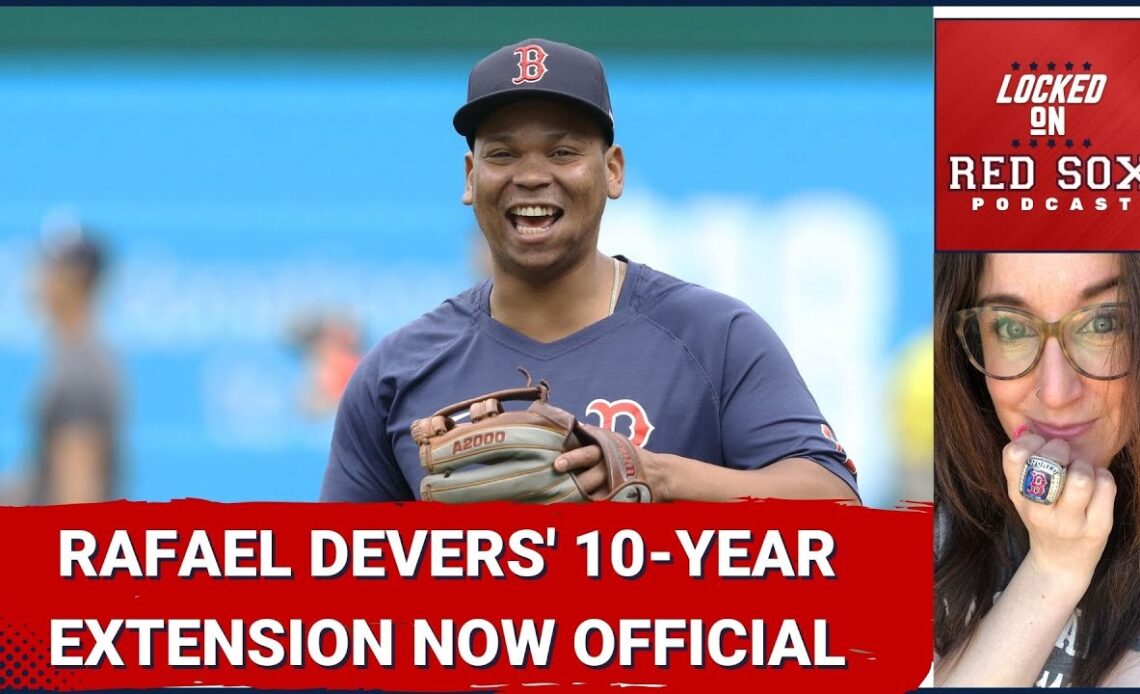 Rafael Devers' 10-Year Contract Extension Official; Chaim Bloom's Message To Boston Red Sox Fans