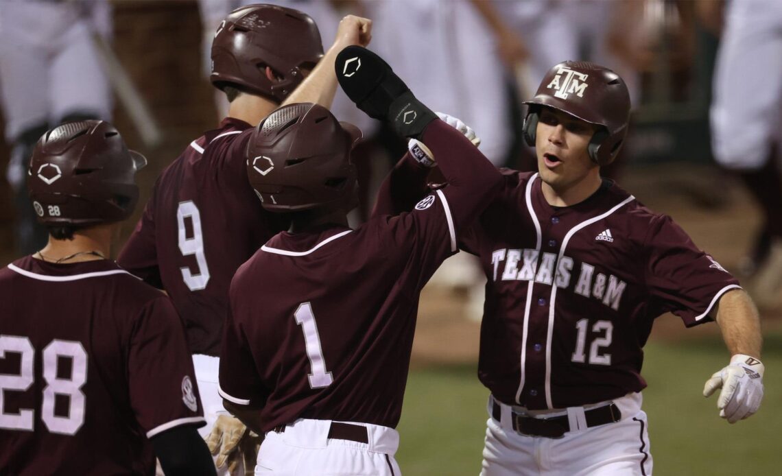 Aggie Offense Explodes in Big Win Over HCU - Texas A&M Athletics