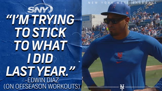 Edwin Diaz reflects on historic 2022 season with Mets, discusses offseason workout program, WBC