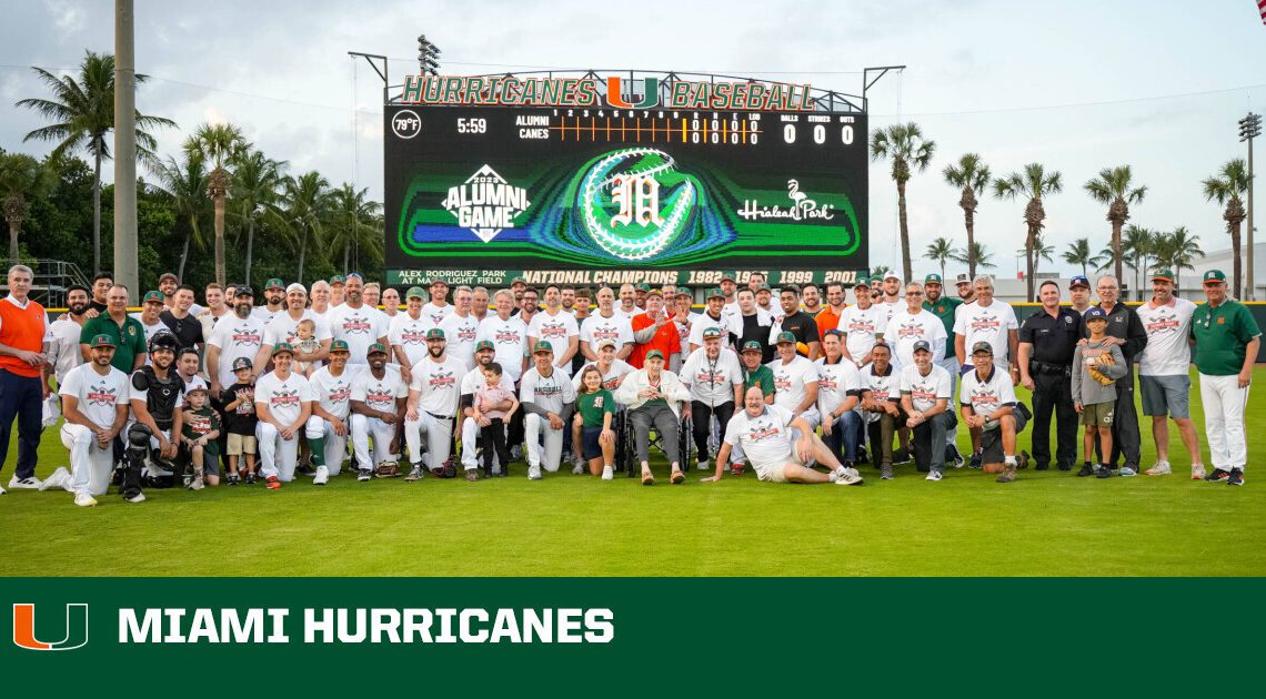 Hurricanes Defeat Alumni, 11-3 – University of Miami Athletics
