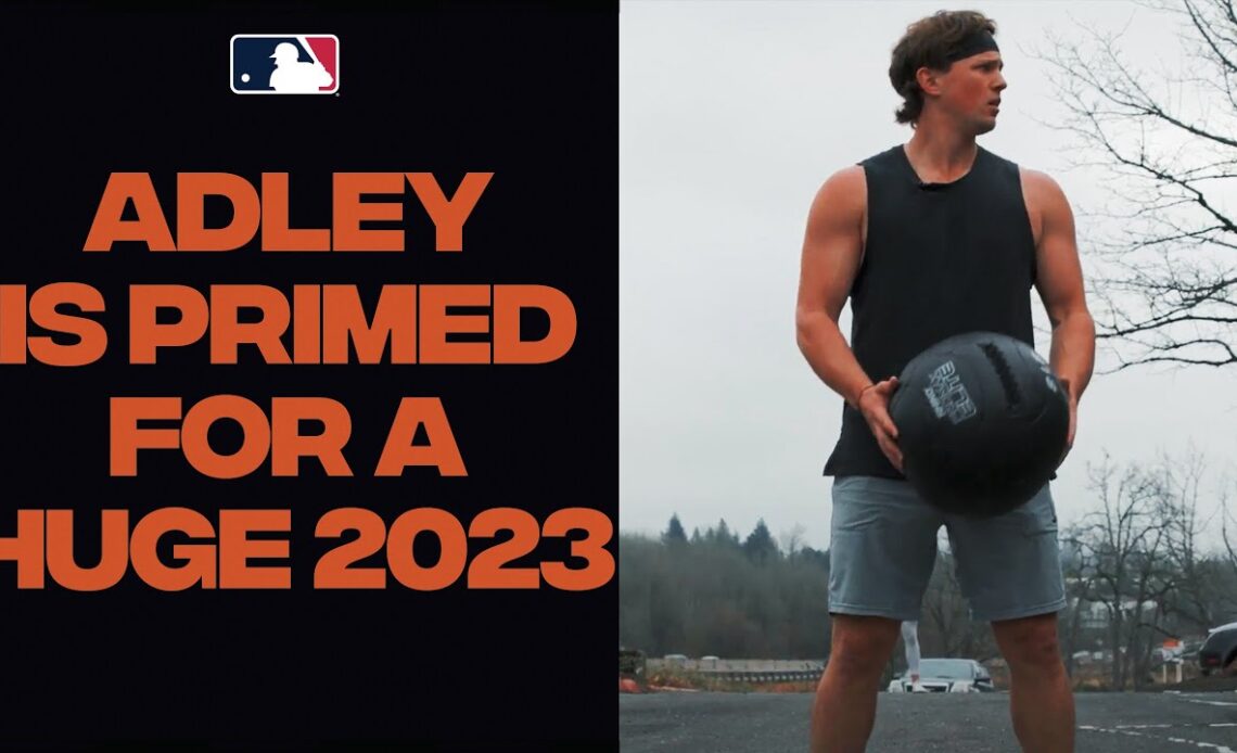 Orioles star catcher Adley Rutschman CRUSHES a workout in preparation for the season!