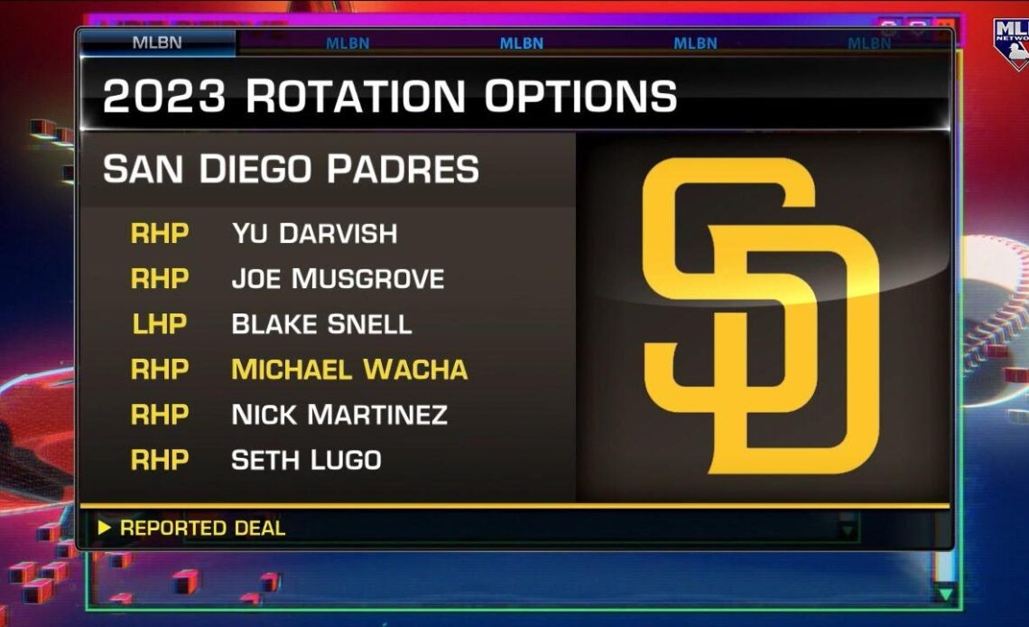 The MLB Tonight crew discusses Michael Wacha's agreement with the Padres and their pitching depth