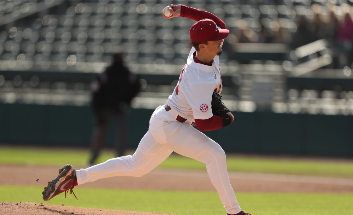 Alabama Pitching Shows Potential In Challenge At Florida