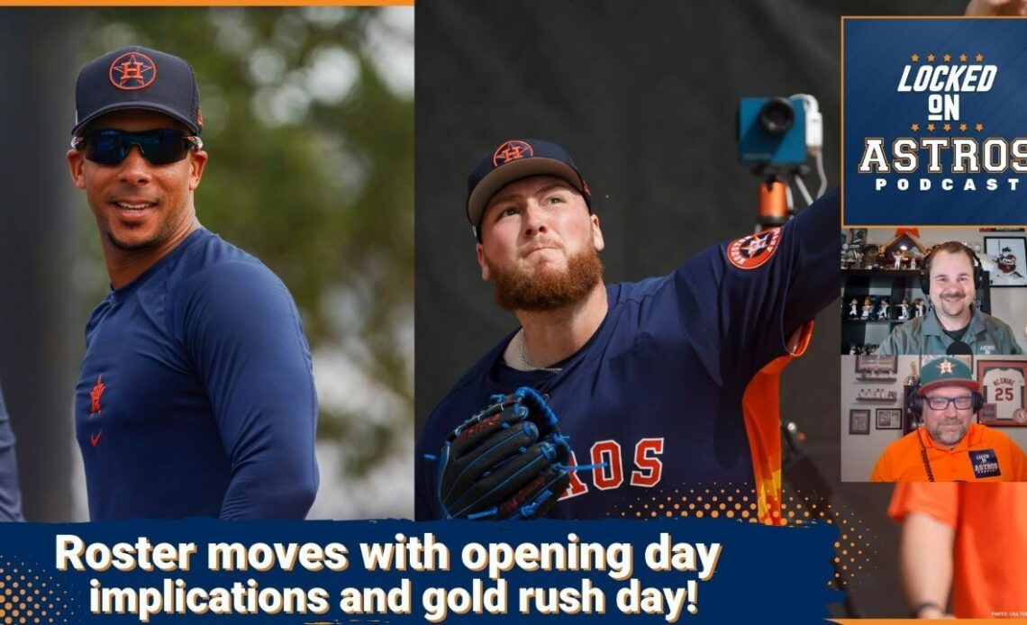 Astros: Bullpen set, Brantley to start year on IL, and gold rush!