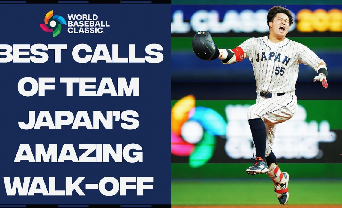 Best Broadcast Calls of Japan's amazing walk-off vs. Mexico in World Baseball Classic!