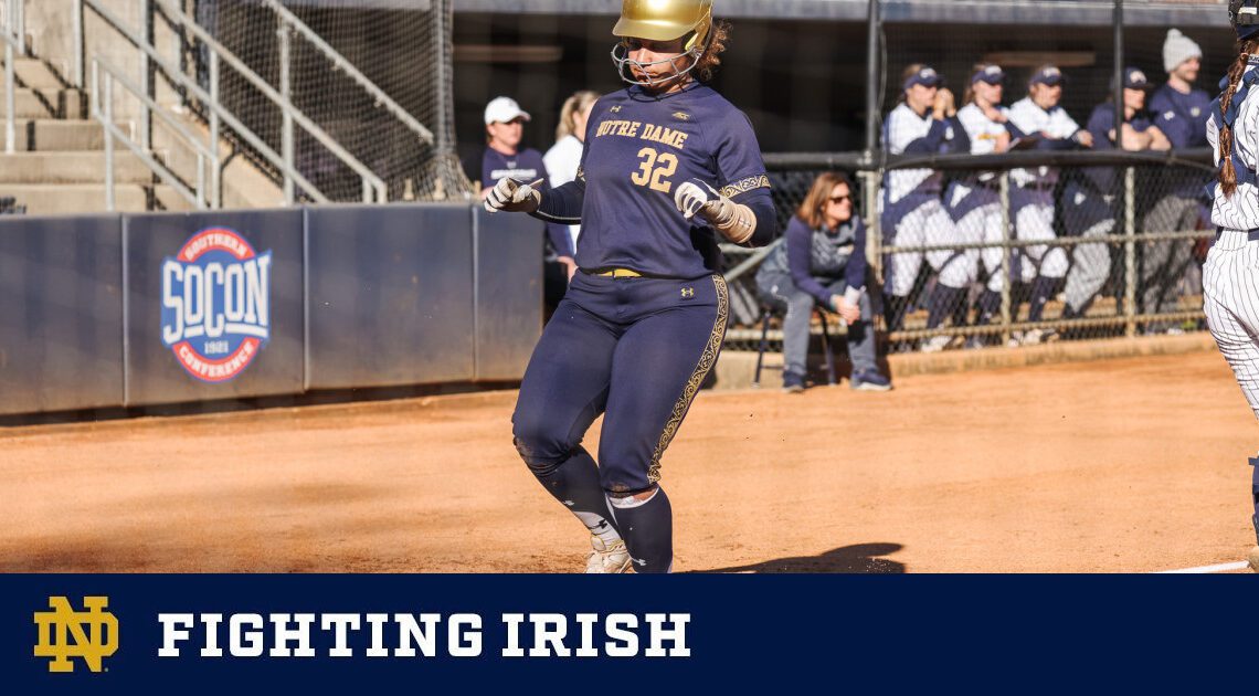 Irish Offense Keeps the Pressure on in 12-3 Win at UNCG – Notre Dame Fighting Irish – Official Athletics Website