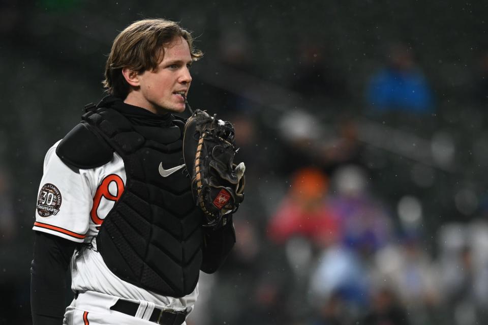 The Orioles' Adley Rutschman excels on both offense and defense, guaranteeing him the lion's share of the playing time in Baltimore.
