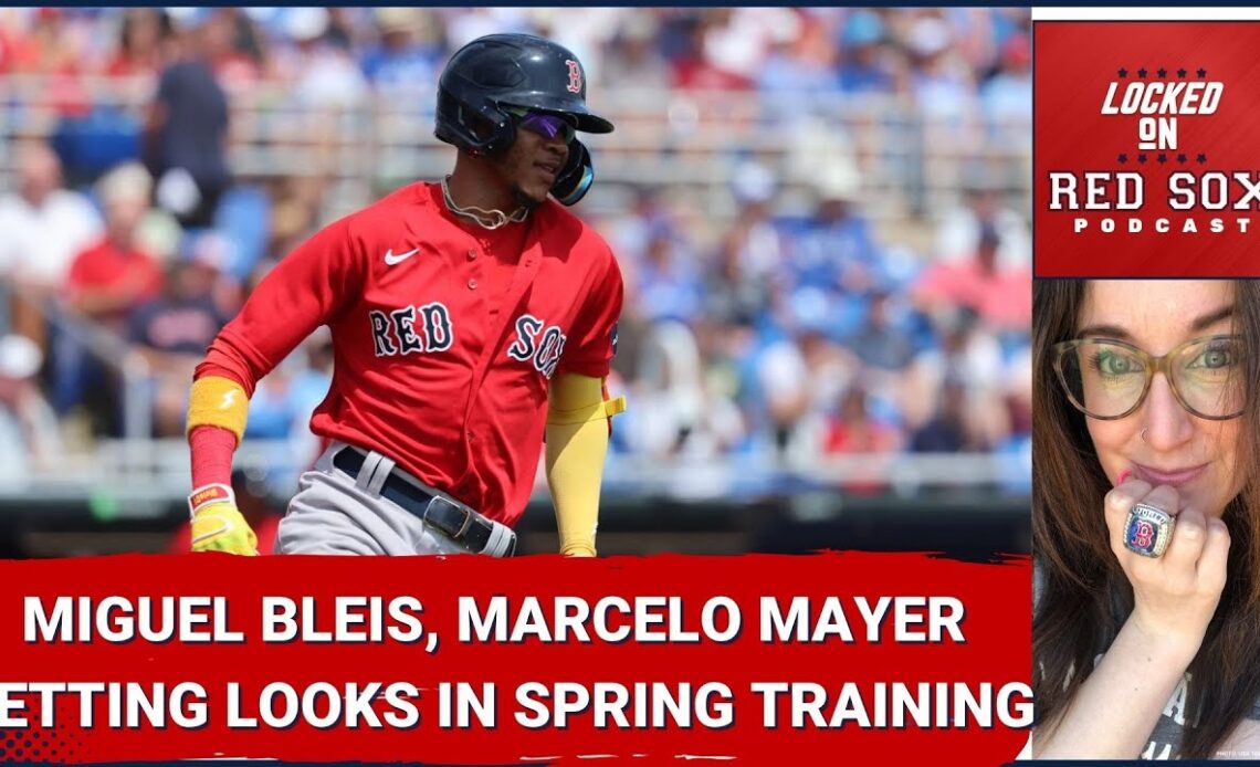 Marcelo Mayer, Miguel Bleis Impress In Red Sox Spring Training; Kiké Hernández Walks Off WBC Game