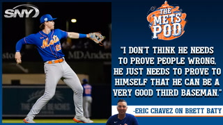 Mets bench coach Eric Chavez spotlights Brett Baty’s defensive development