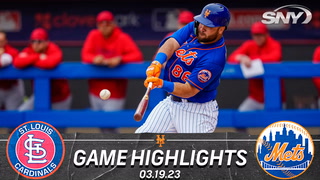 Mets vs Cardinals Highlights: DJ Stewart hits for the cycle but Tylor Megill struggles in loss to Cardinals | Mets Spring Training