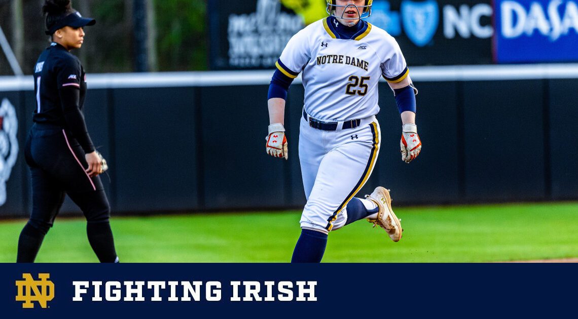 Mitchell Named ACC Player of the Week – Notre Dame Fighting Irish – Official Athletics Website