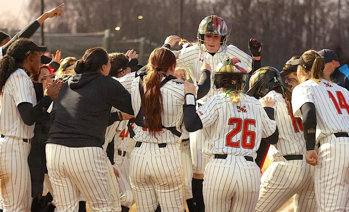 No. 22 Terps Take Two On Saturday In 7-3 Win Over Texas Tech