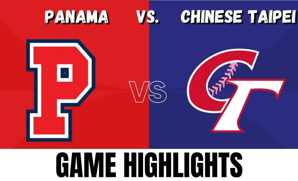 Panama vs Chinese Taipei game highlights | World Baseball Classic 2023