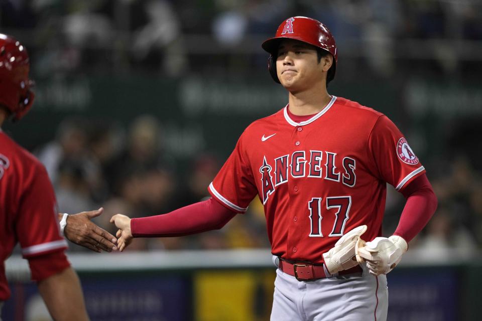 Shohei Ohtani's 80 home runs over the past two seasons are tied for the second-most in the majors, behind Aaron Judge's 101.