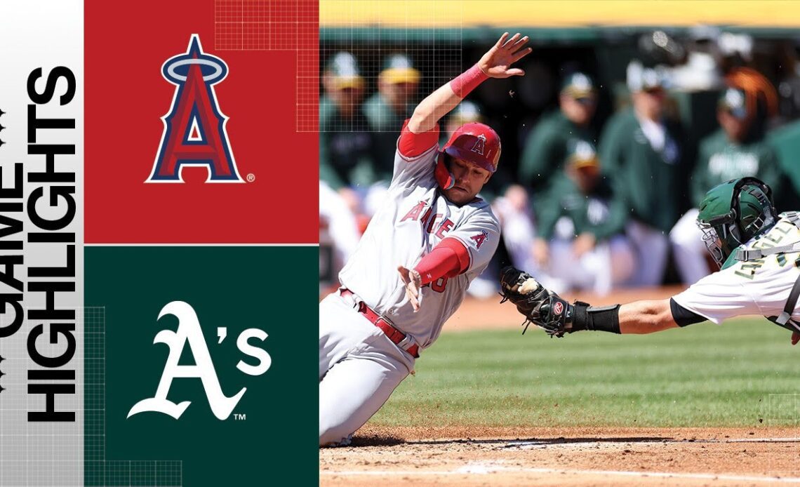 Angels vs. A's Game Highlights (4/1/23) | MLB Highlights