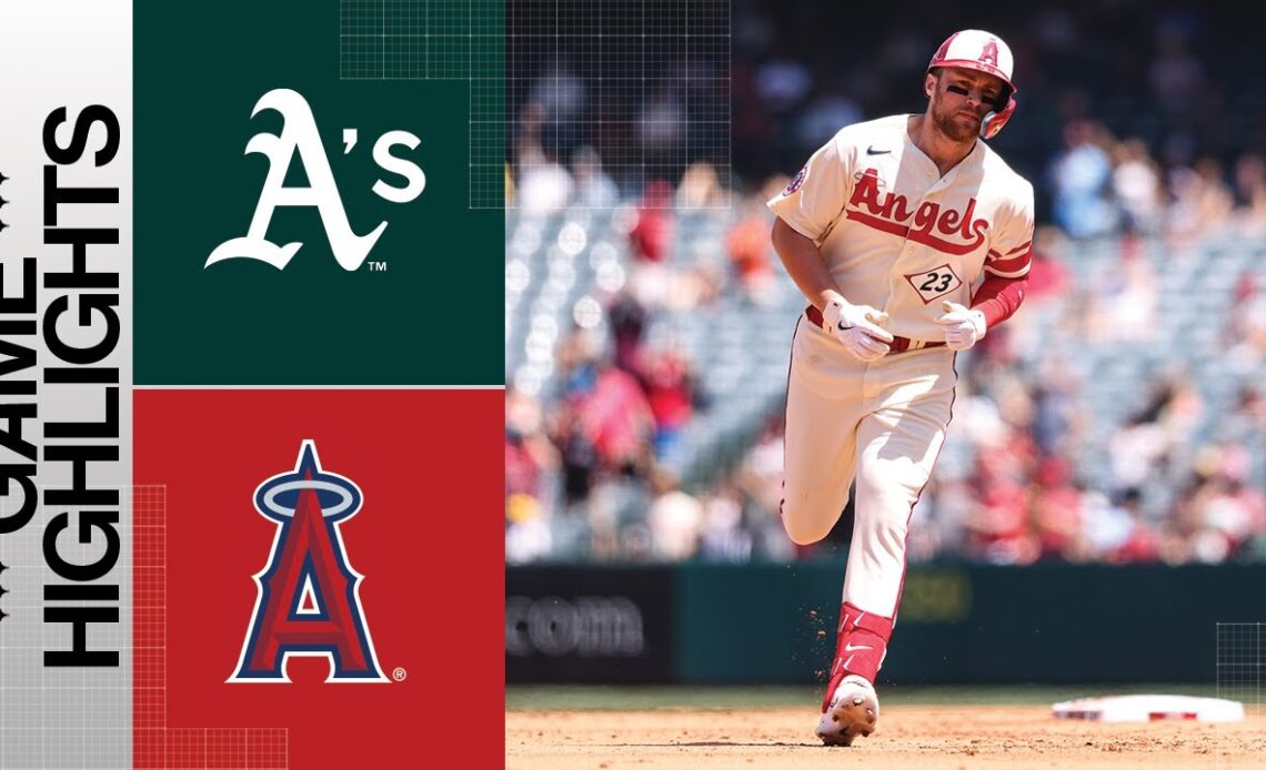 A's vs. Angels Game Highlights (4/27/23) | MLB Highlights