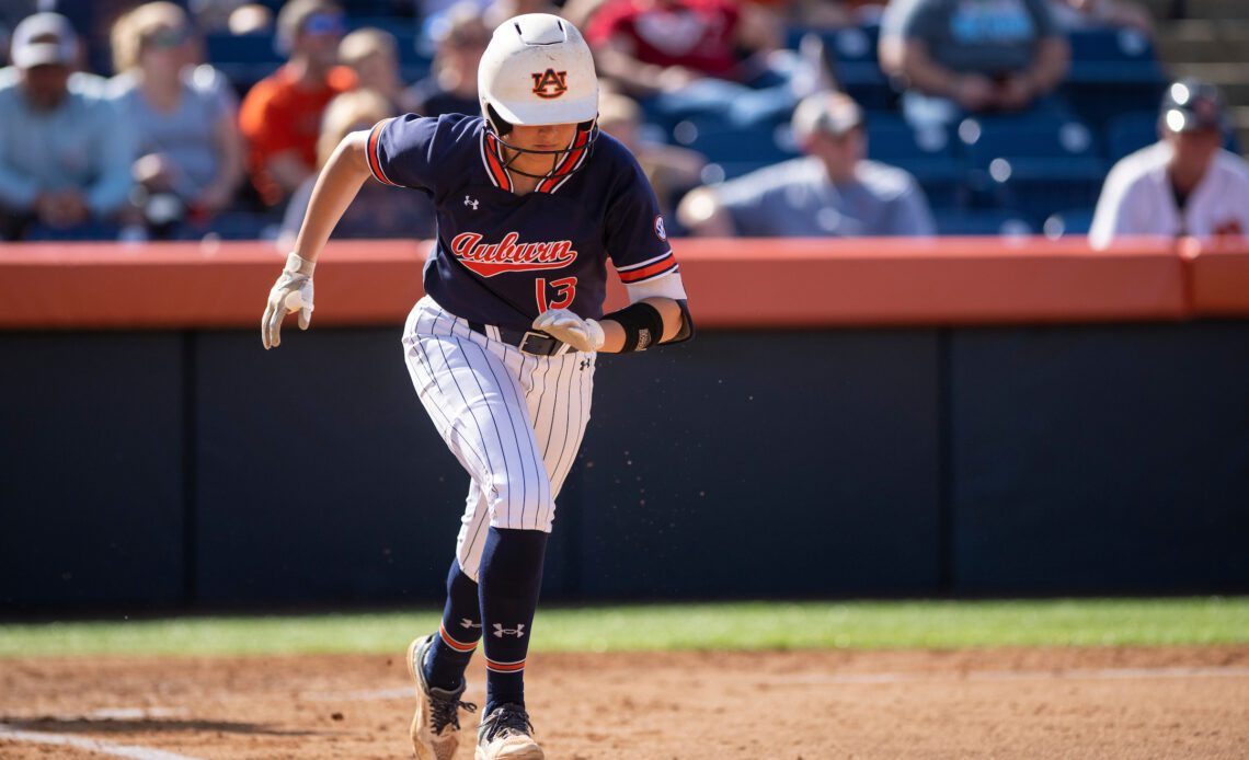 Auburn’s series loss slightly affects place in polls