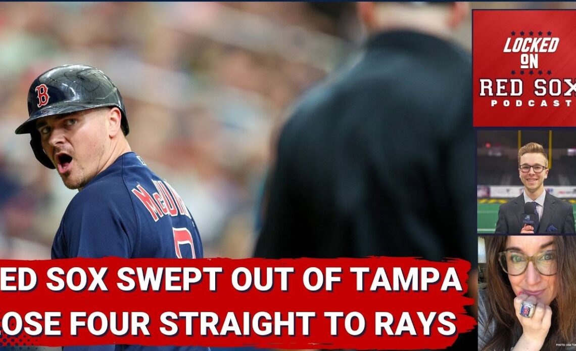 Boston Red Sox Get Swept By Tampa Bay Rays In Four-Game Series; What Went Wrong?