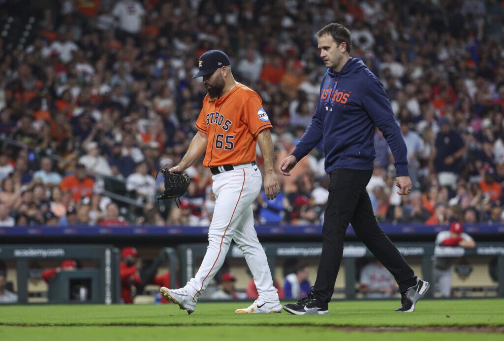 Astros Place Jose Urquidy On Injured List