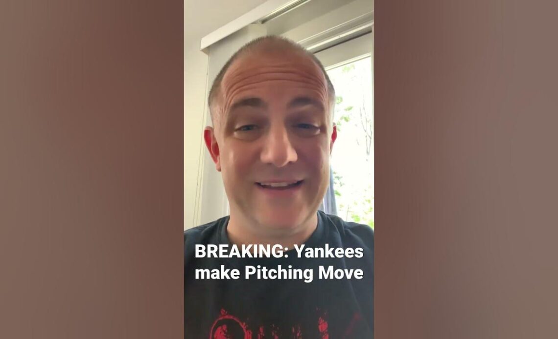 BREAKING: Yankees make Pitching Move #nyyankees #nyy #yankeesbaseball #youtubeshorts