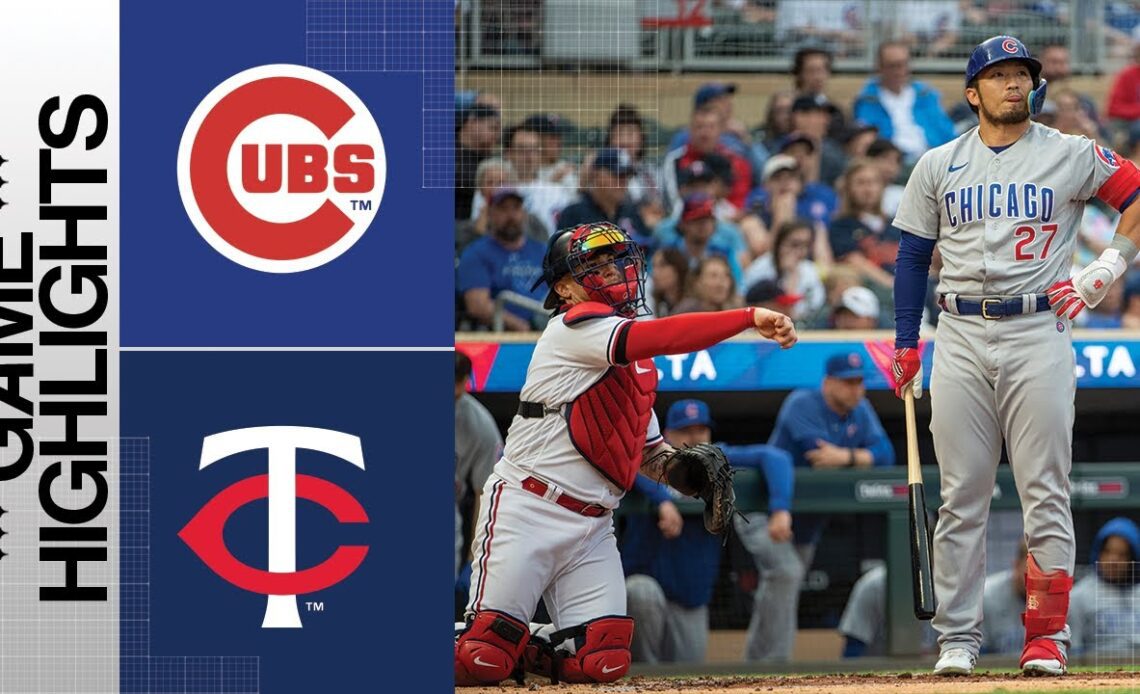 Cubs vs. Twins Game Highlights (5/12/23) | MLB Highlights