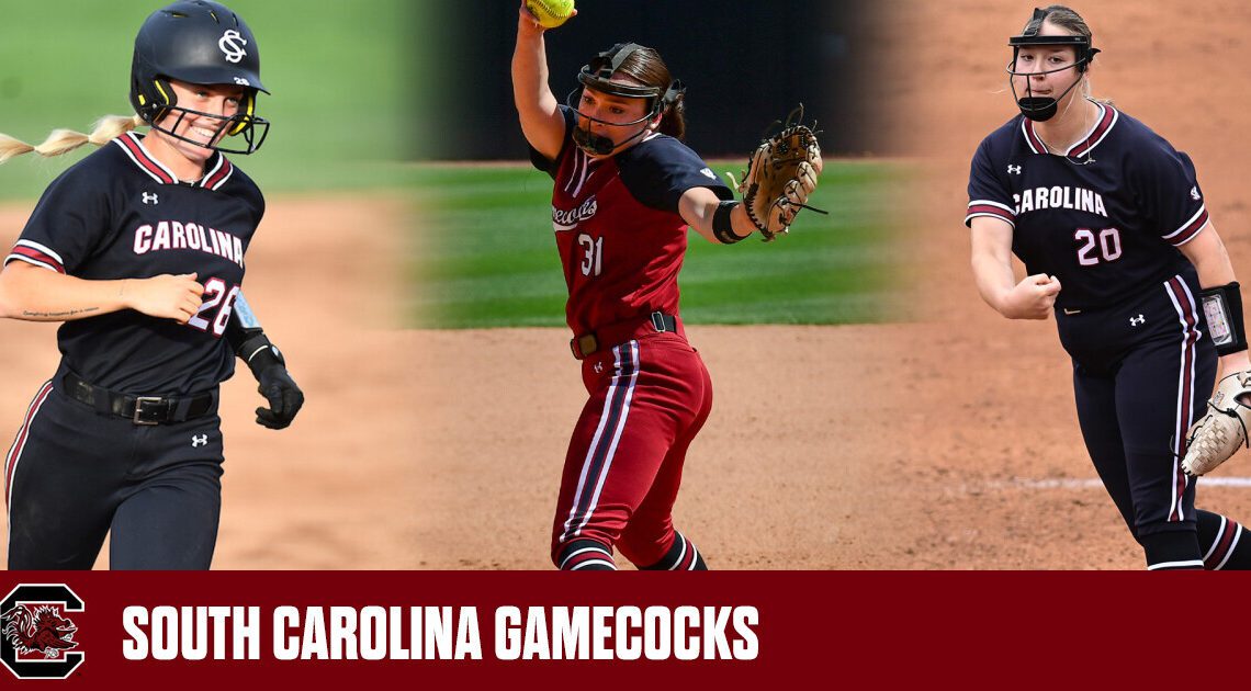 Three Gamecocks Named to Softball Academic All-District Team – University of South Carolina Athletics