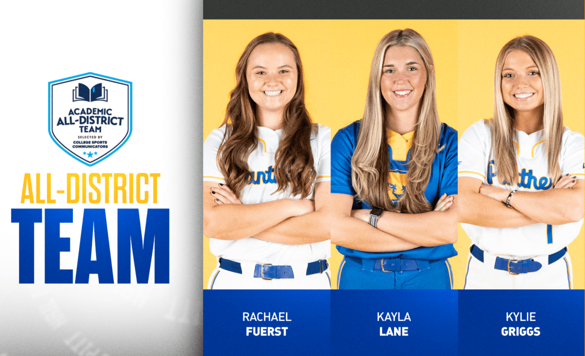 Three Named to CSC Academic All-District Team