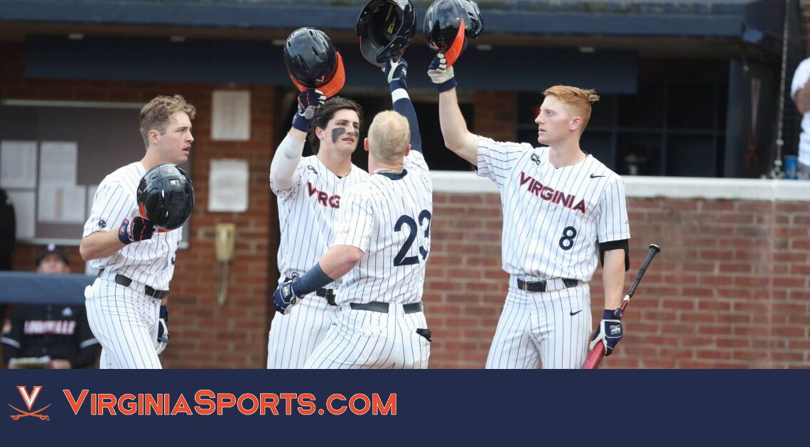 Virginia Baseball | No. 21 Virginia Claims Series Opener Against Louisville