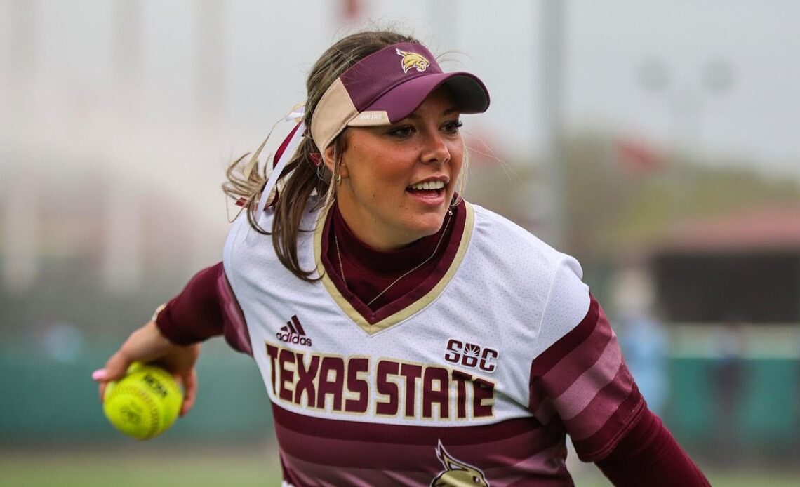 Sara Vanderford Talks Texas State Softball Career