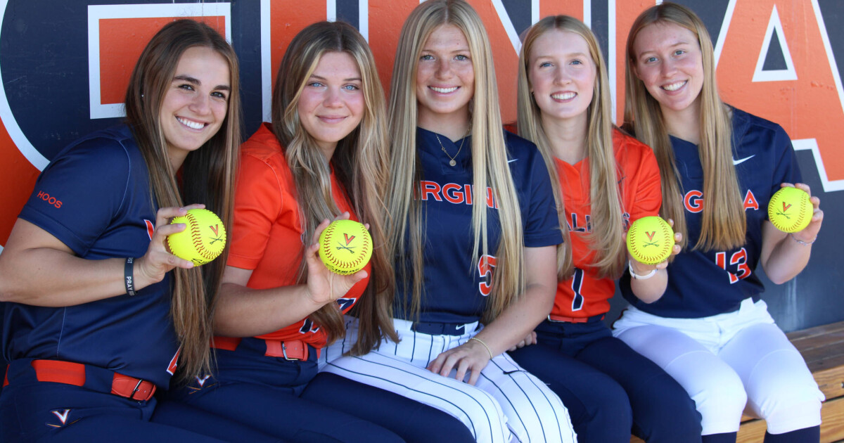 Virginia Softball Virginia Five In 2024 Signing Class VCP