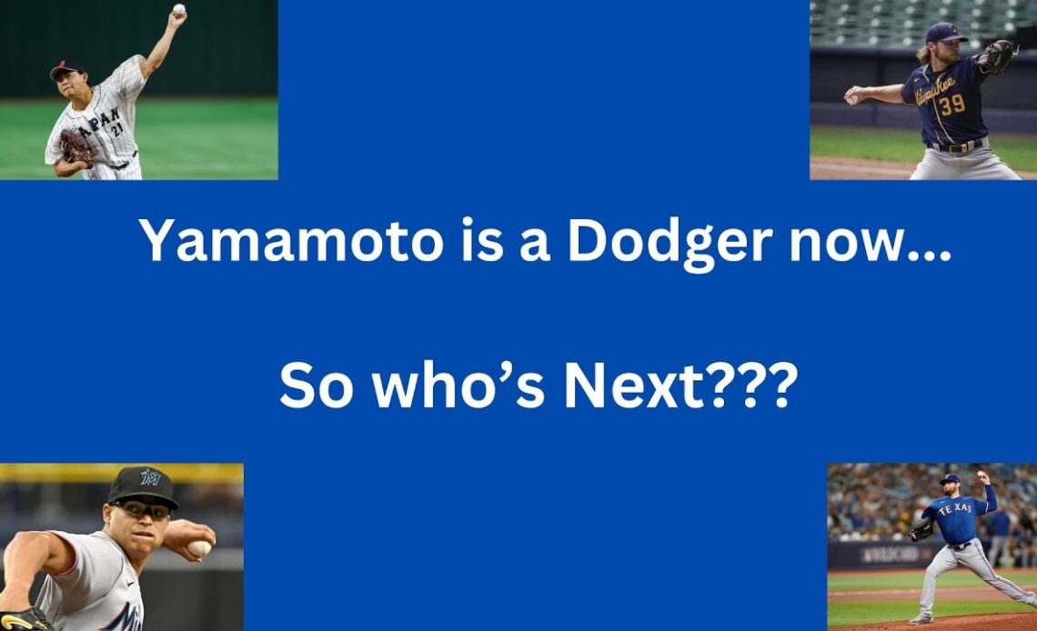 Yamamoto is a Dodger Now. Oh Well. MOVING ON...