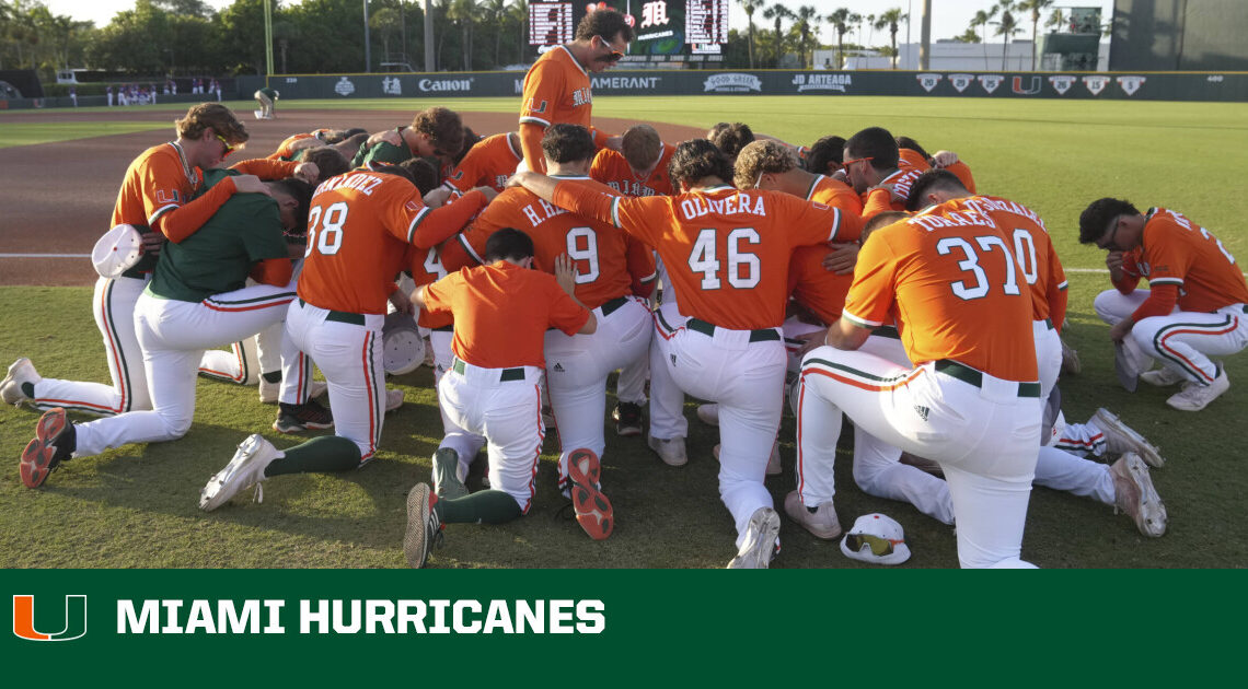 Hurricanes Edged by No. 3 Tigers, 3-2 – University of Miami Athletics