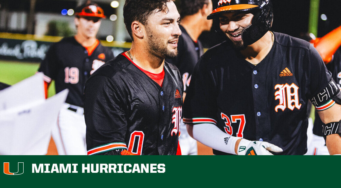 Hurricanes Walk-Off Panthers, 4-3 – University of Miami Athletics