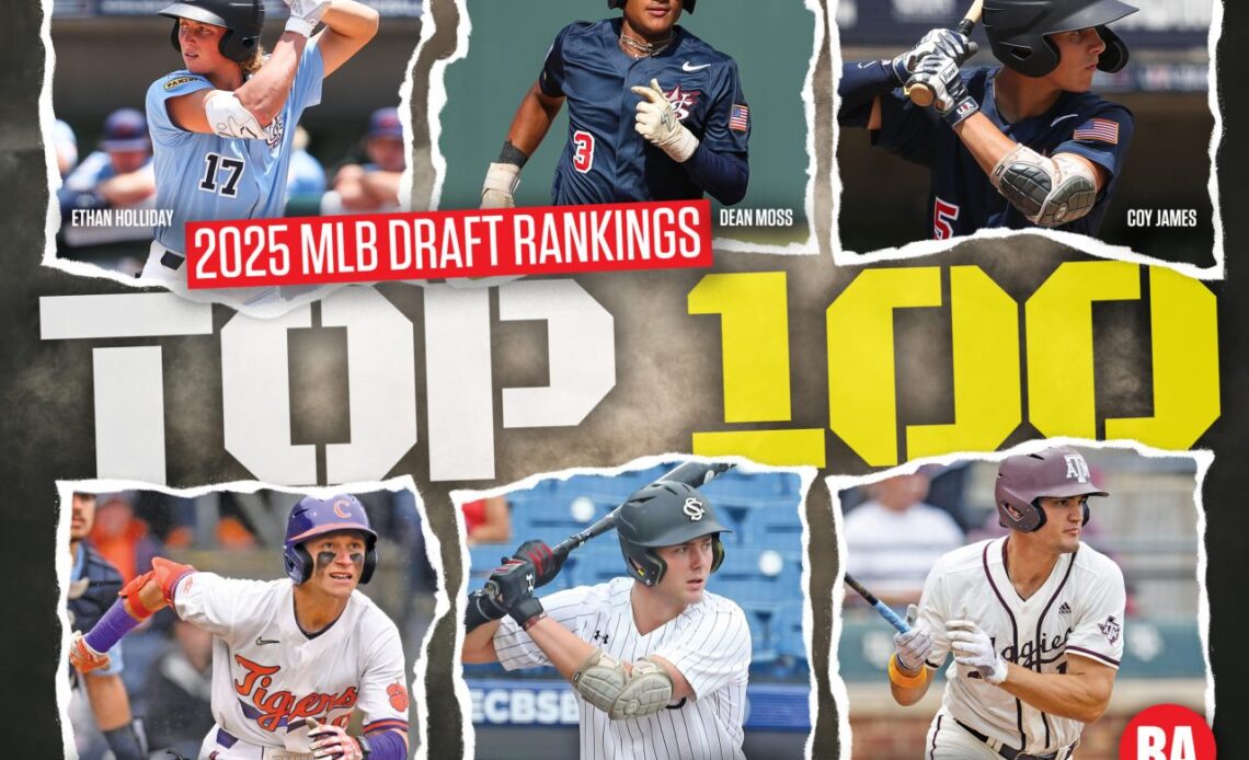 2025 MLB Draft rankings