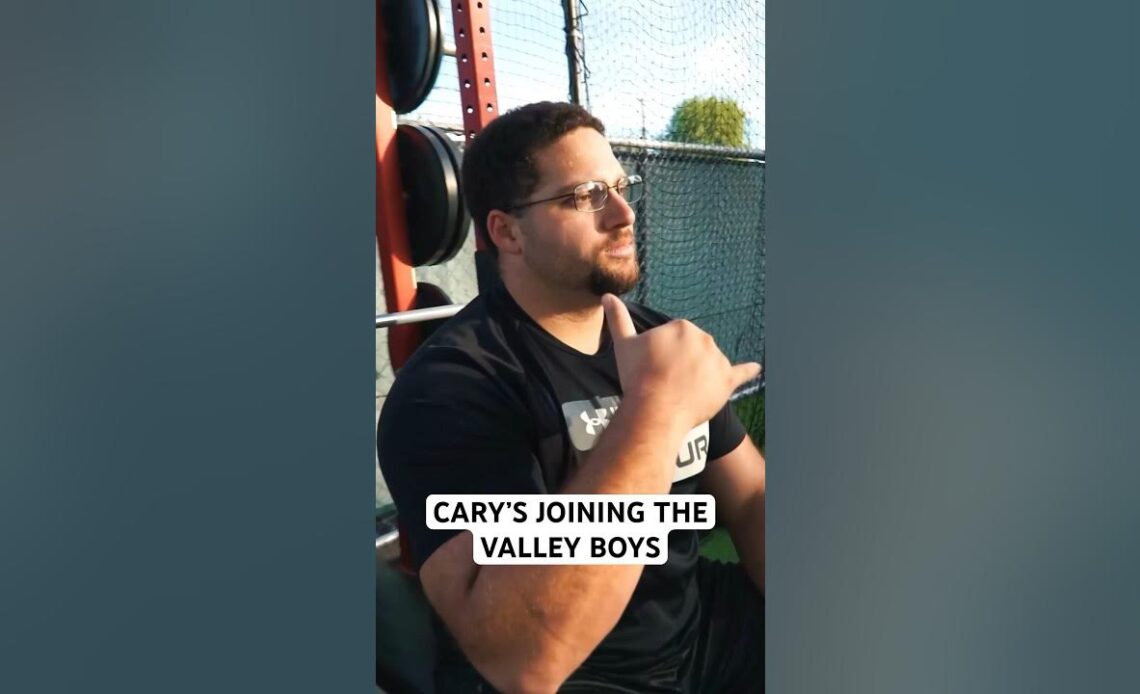 CARY’S BACK ON THE VLOGS💪⚾️🤙 #ValleyBoys #baseball #baseballboys