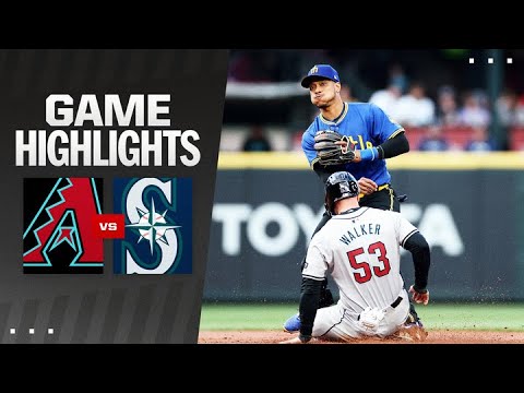D-backs vs. Mariners Game Highlights (4/26/24) | MLB Highlights