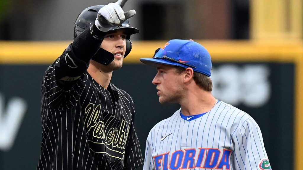 Florida Baseball betting odds Gators at Vanderbilt Commodores Game 3