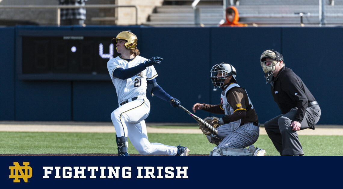 Irish Gear Up for Midweek Dates with Valparaiso and Purdue Fort Wayne