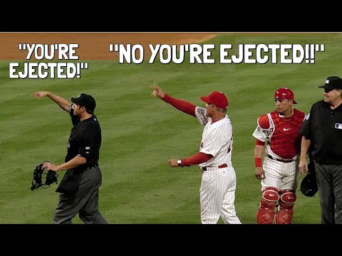 MLB Umpires Getting Ejected
