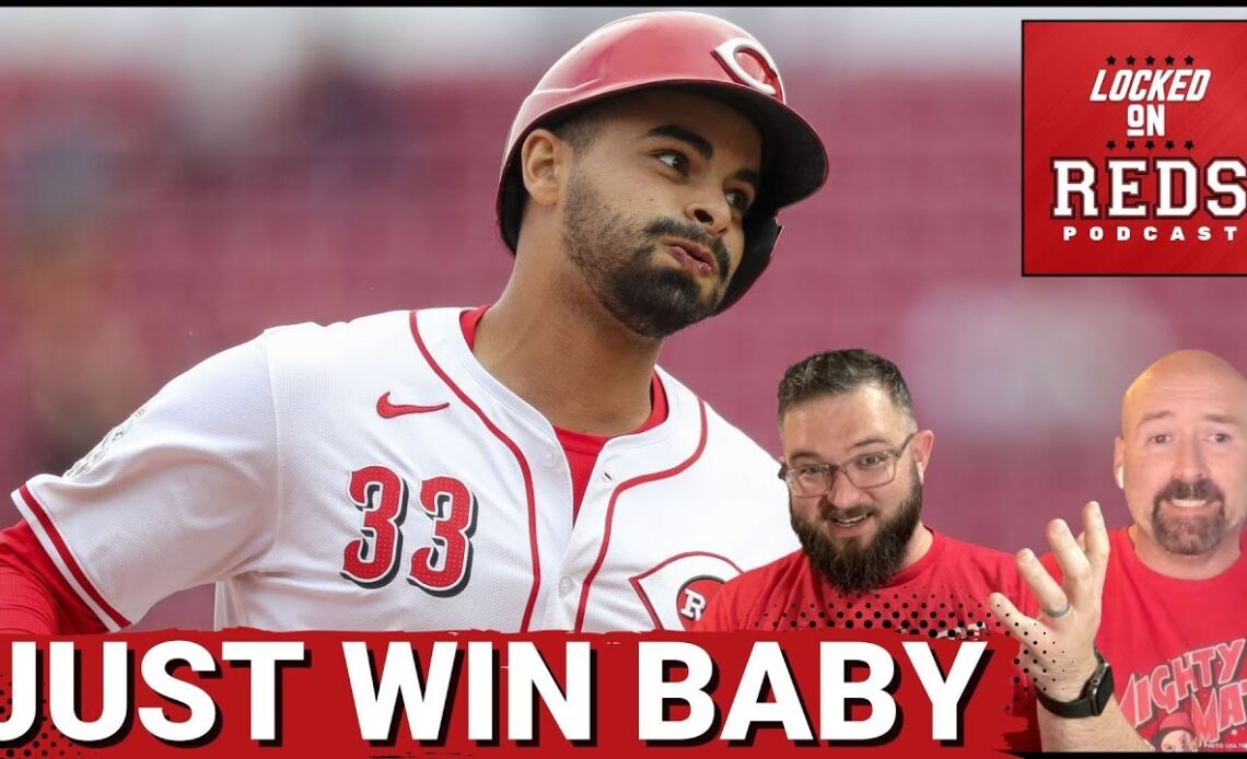 The Cincinnati Reds walk off a series win over the Washington Nationals