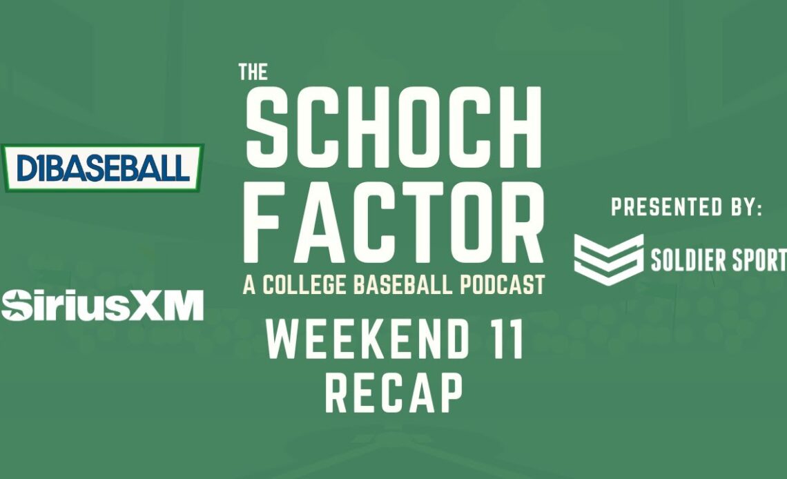 The Schoch Factor: Weekend 11 Recap