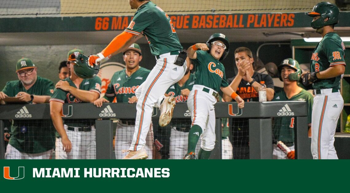 Hurricanes Win Series Opener Over Panthers – University of Miami Athletics