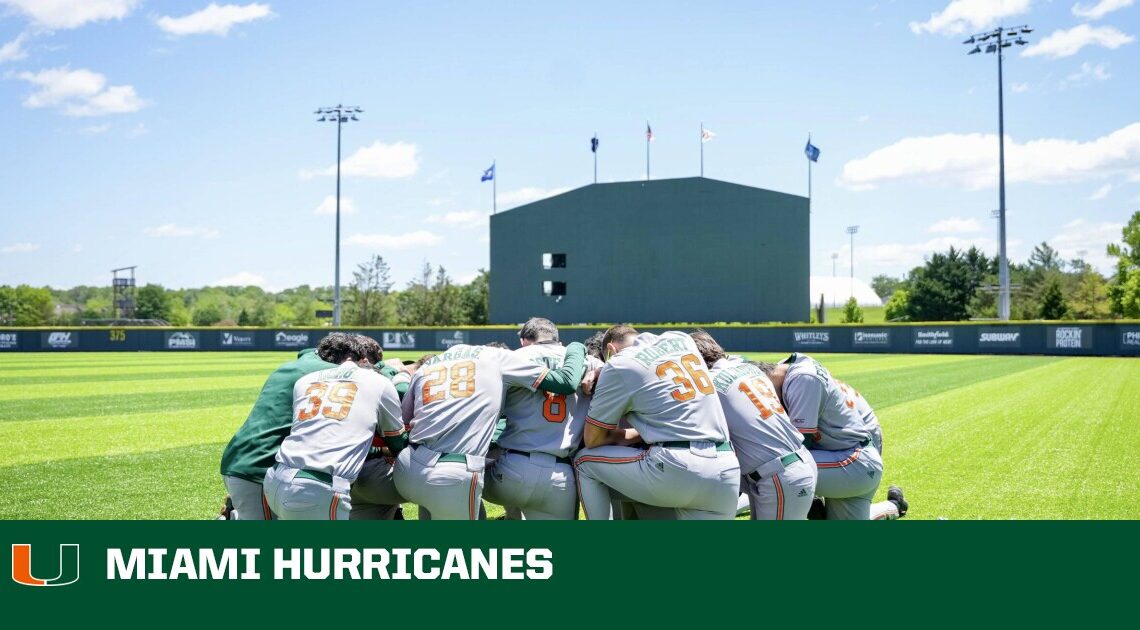 Miami Drops Weekend Finale at Virginia Tech – University of Miami Athletics